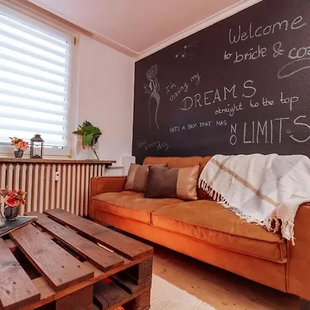 Appartement Brick & Cozy - - Netflix - Wifi - 4 Person Gelsenkirchen