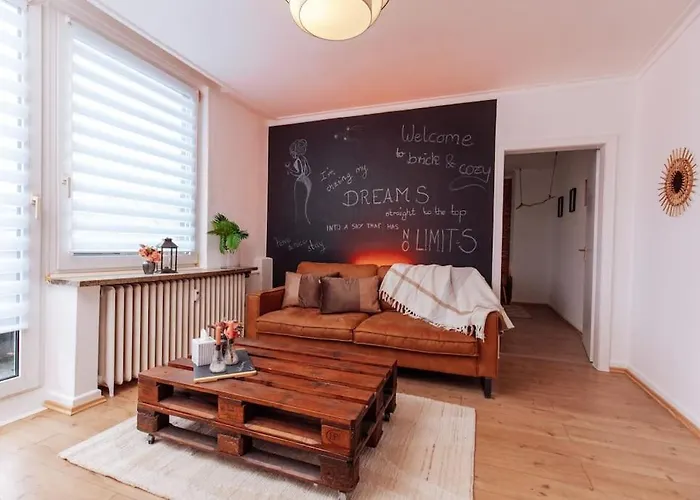 Appartement Brick & Cozy - - Netflix - Wifi - 4 Person *